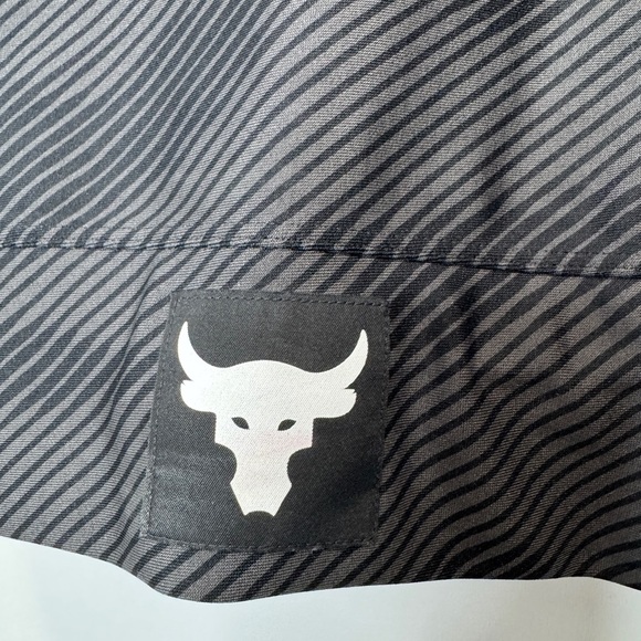 Under Armour Project Rock Sport Bra Black - Picture 4 of 9